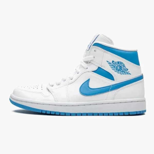 Air Jordan 1 Mid WMNS Unc