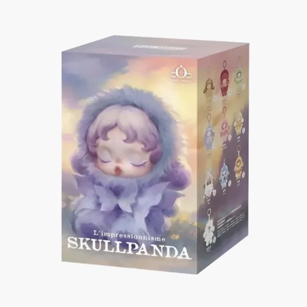 Pop Mart Skullpanda L'impressionnisme Plush Doll Sealed Case (1 Blind Box) (13.5 CM)