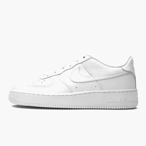 Air Force 1 GS White on White