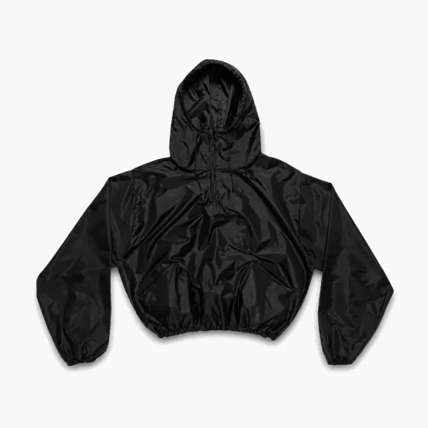 Yeezy WB-03 Cropped Hoodie Black
