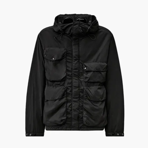 C.P. Company Chrome-R Goggle Jacket Black