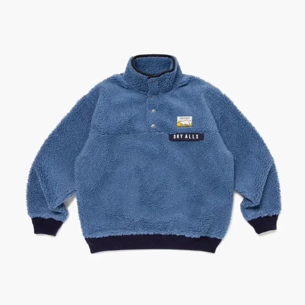 Human Made Boa Fleece Pullover Blue