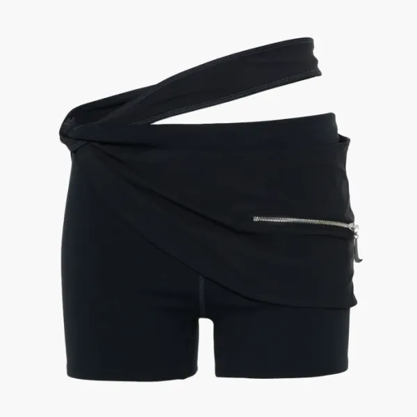 Nike x Jacquemus Drapped Bike Shorts Dark Blue