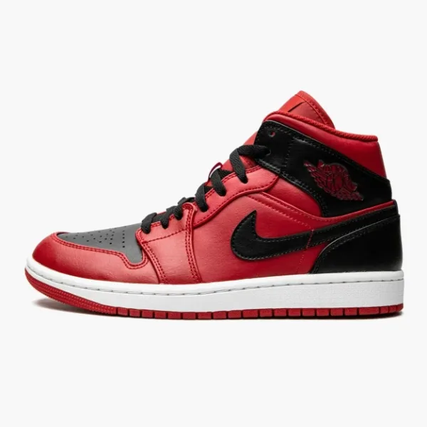 Air Jordan 1 Mid Reverse Bred 2021