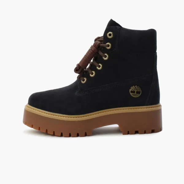 Timberland Stone Street 6 Inch Waterproof Boot WMNS Dark Blue Suede