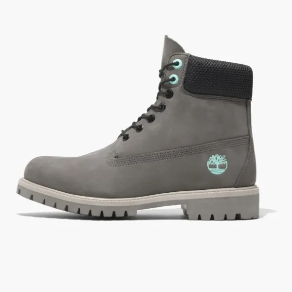 Timberland Premium 6-Inch Lace Up Waterproof Boot Grey