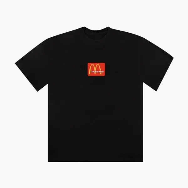 Cactus Jack by Travis Scott x McDonalds Sesame T-Shirt II Black
