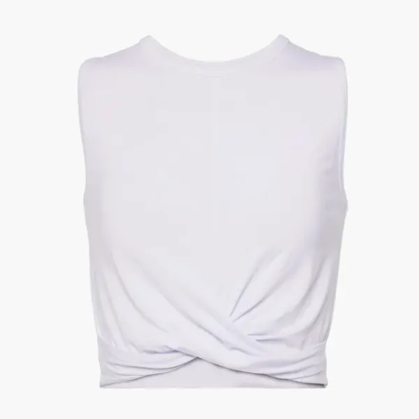 Alo Yoga Cover Tank White