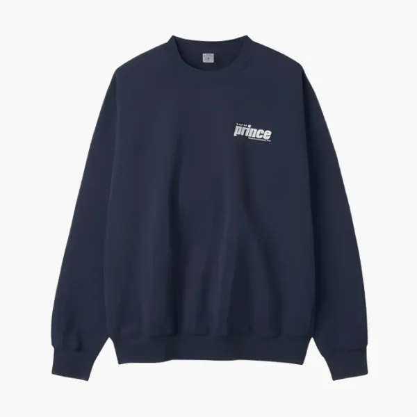 Sporty & Rich Prince Sporty Crewneck FW23 Marine Blue