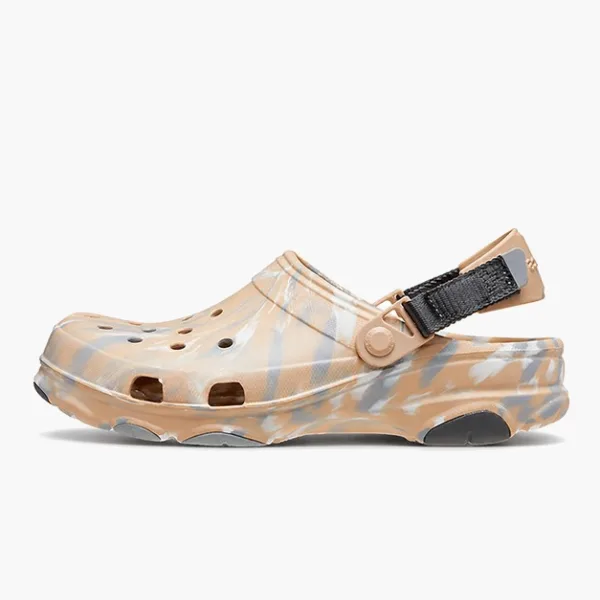Crocs All-Terrain Marbled Clog Tan Multi