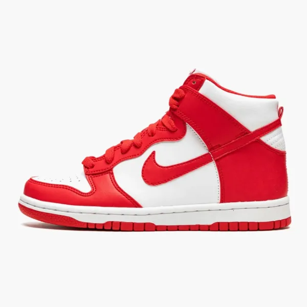 Nike Dunk High GS Championship White Red