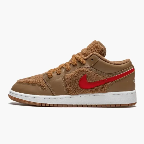 Air Jordan 1 Low Utility GS Teddy Bear