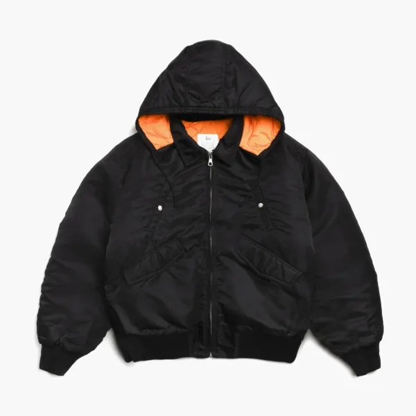 Stussy Flight Bomber Black