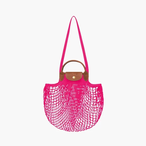 Longchamp Le Pliage Filet Top Handle Bag  Candy