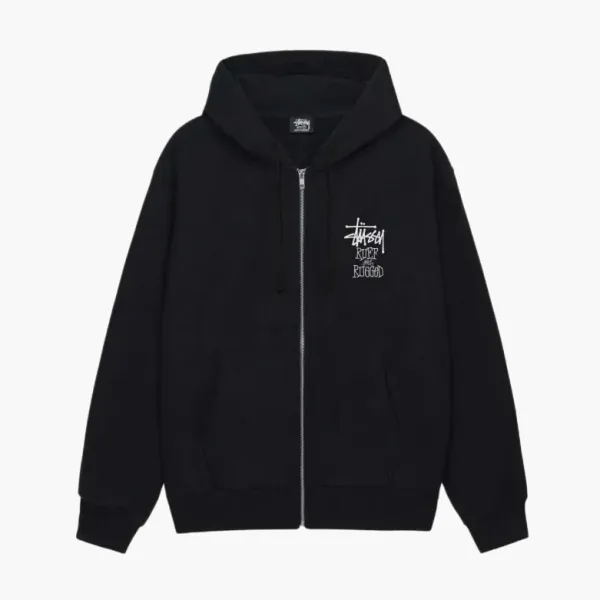 Stussy Well Suited Zip Hoodie Black