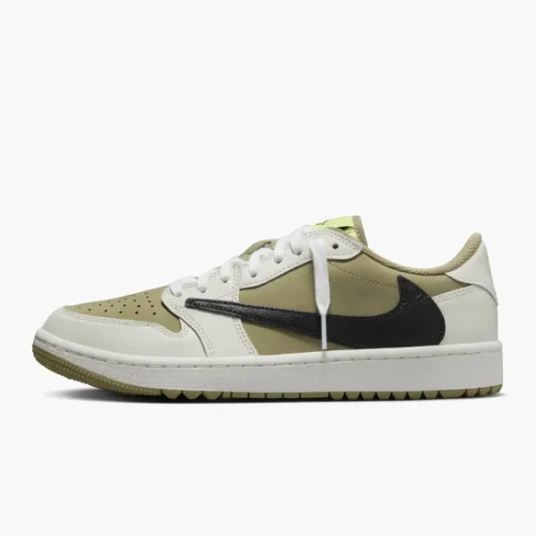 Air Jordan 1 Retro Low Golf Travis Scott Neutral Olive