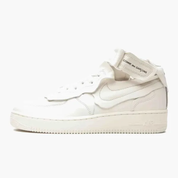 Nike Air Force 1 Mid Comme Des Garcons White