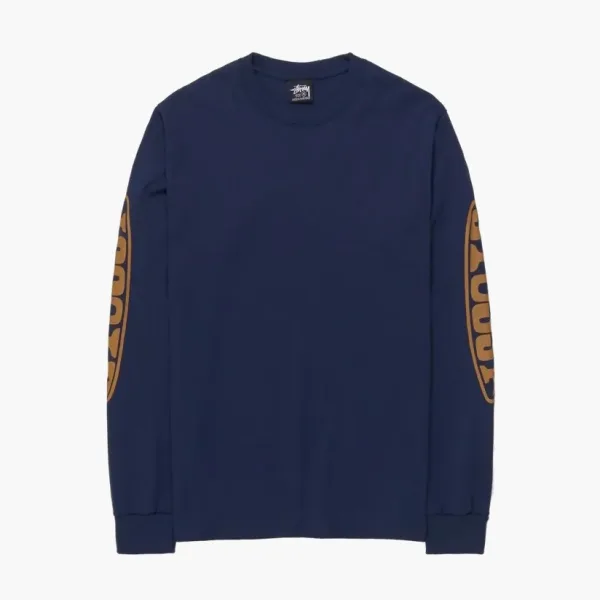 Stussy Pill L/S Tee  Navy