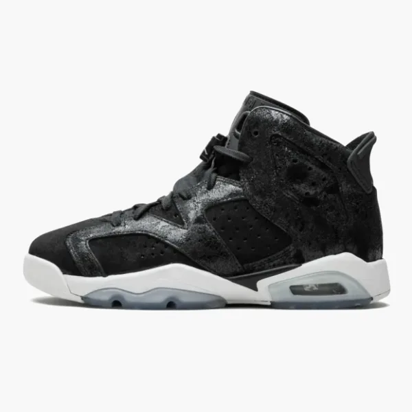 Air Jordan 6 Retro Prem Hc Gg Heiress - Black Suede