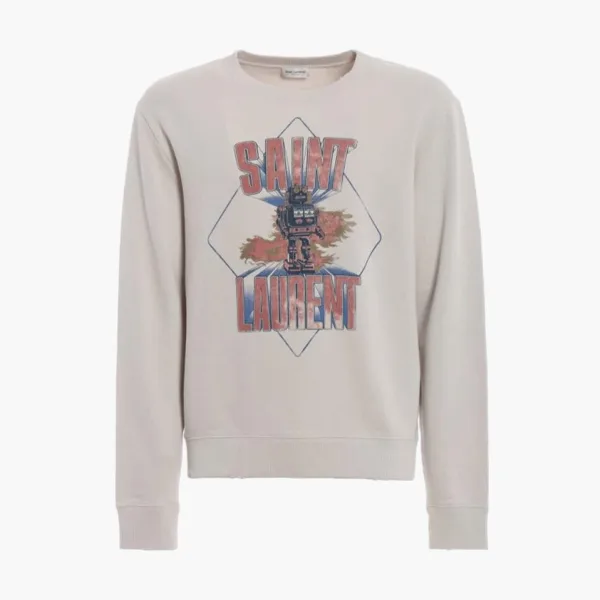 Saint Laurent Sweatshirt White