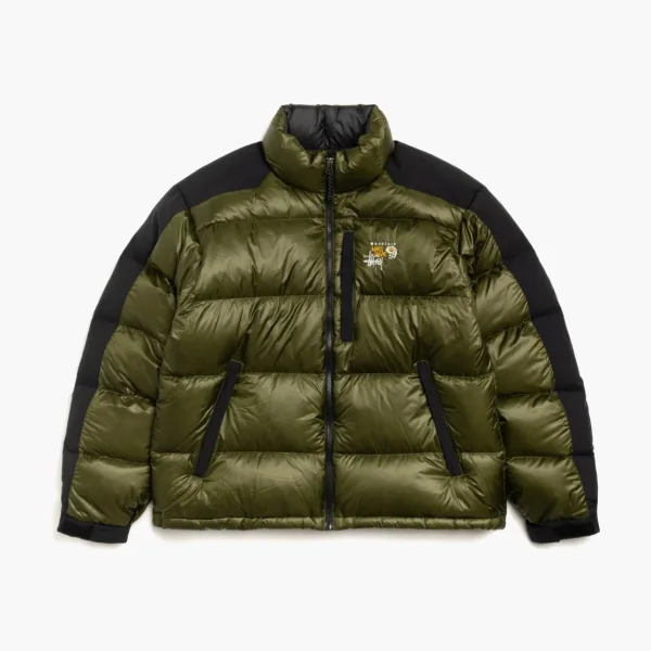 Stussy x Mountain Hardwear Subzero Down Jacket Dark Army
