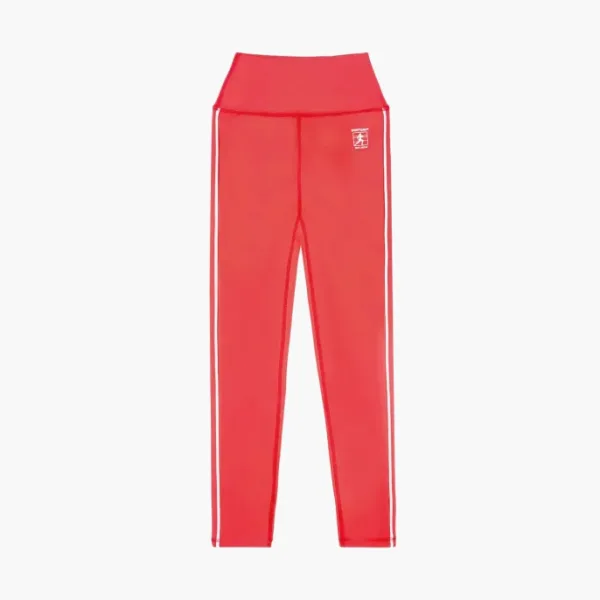 Sporty & Rich Runner Box Leggings Red