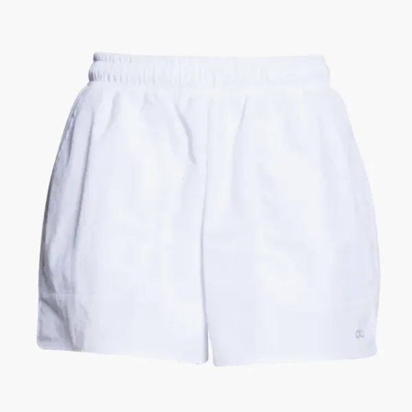 Alo Yoga Alumni Short White