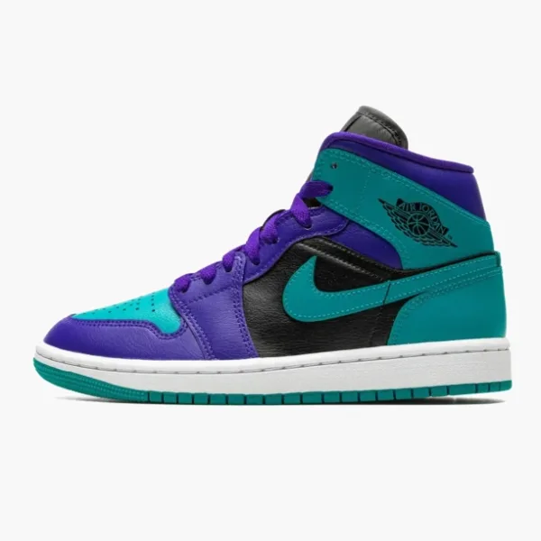 Air Jordan 1 Mid WMNS Black Grape