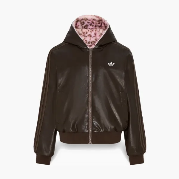 Adidas Originals Dont Worry Hooded Jacket Brown