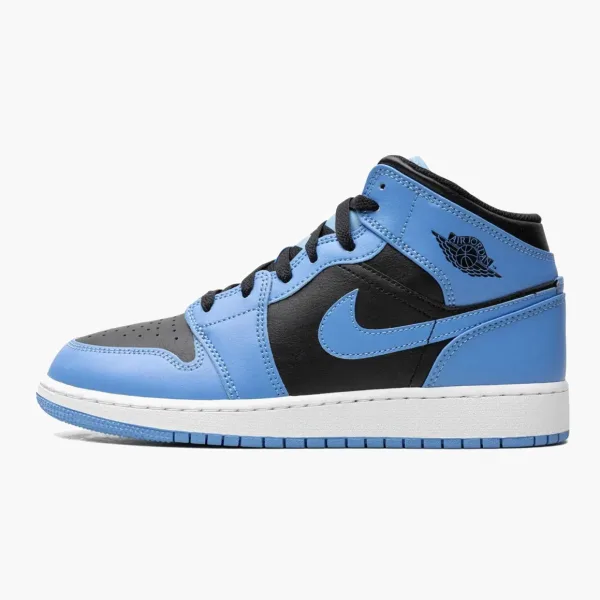 Air Jordan 1 Mid GS University Blue