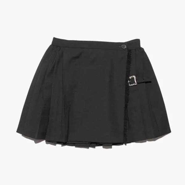 Enfants Riches Déprimés Pleated Mini Skirt Black