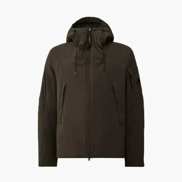 C.P. Company Flatt Nylon Goggle Overshirt Black