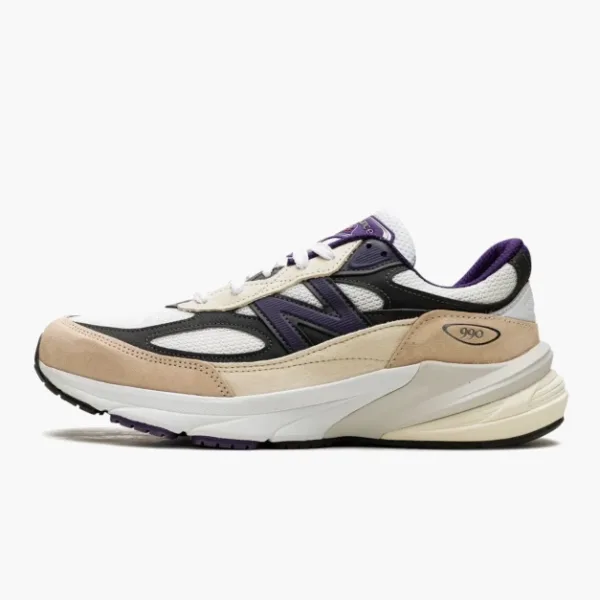 New Balance 990v6 x Teddy Santis Made in USA White Black Plum