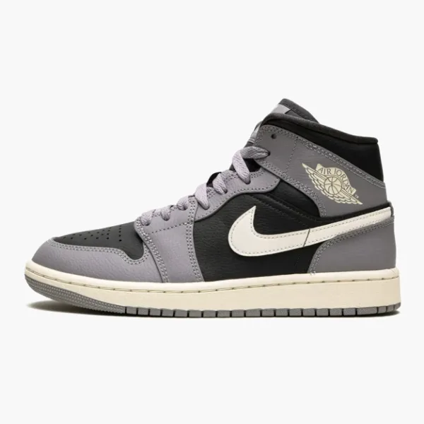 Air Jordan 1 Mid WMNS Cement Grey