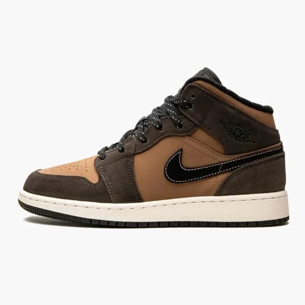 Air Jordan 1 Mid SE GS Earth Tone