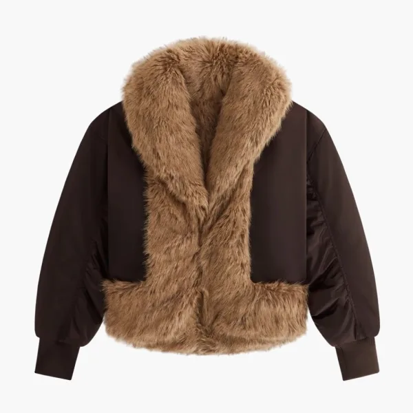 Kith Senna Faux Fur Reversible Bomber Incognito