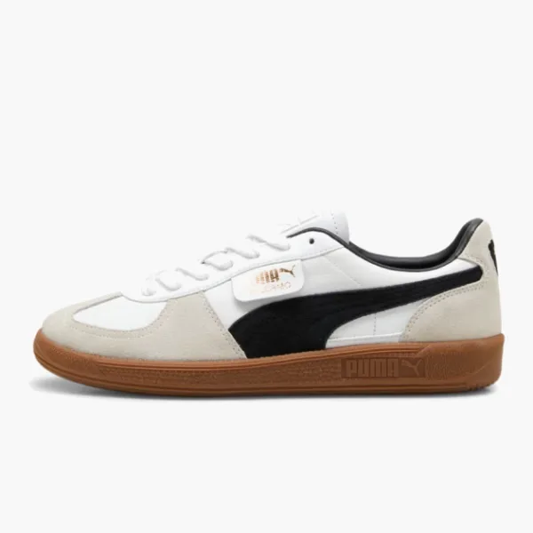 Puma Palermo Leather White Black Gum
