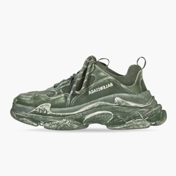 Balenciaga Triple S Faded Green