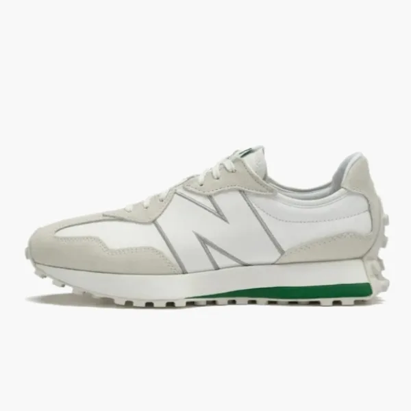 New Balance 327 White Succulent Green