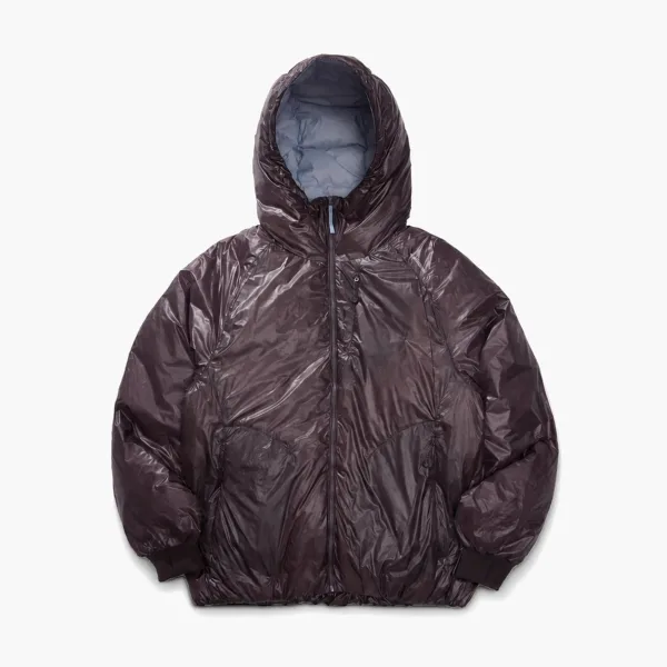 Nothomme Monterest Hooded Goose Down Jacket Sarsaparilla Red