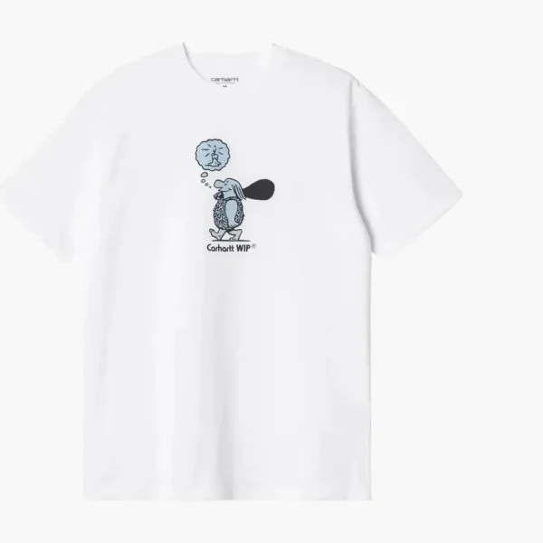 Carhartt WIP Original Thought Graphic T-Shirt White
