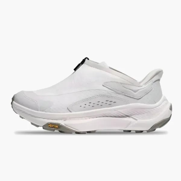 Hoka Project Transport White Cosmic Grey
