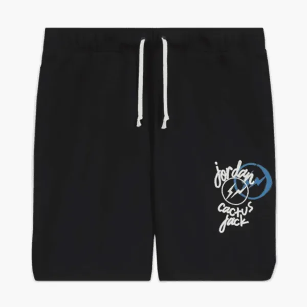 Jordan X Travis Scott X Fragment Shorts Black