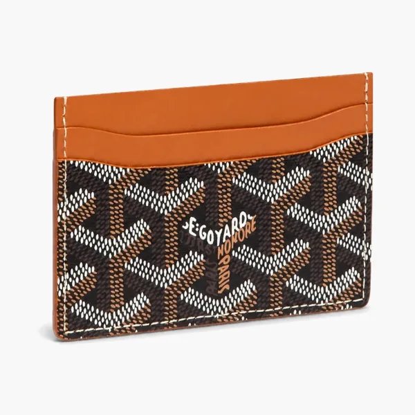 Goyard Saint-Sulpice Card Wallet Black & Tan