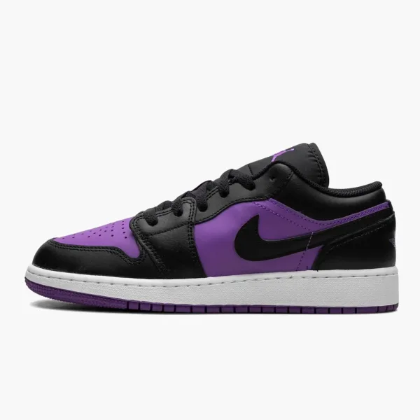 Air Jordan 1 Low GS Purple Venom