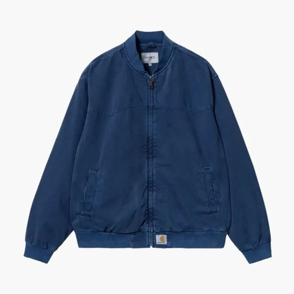 Carhartt WIP OG Santa Fe Bomber Jacket Blue