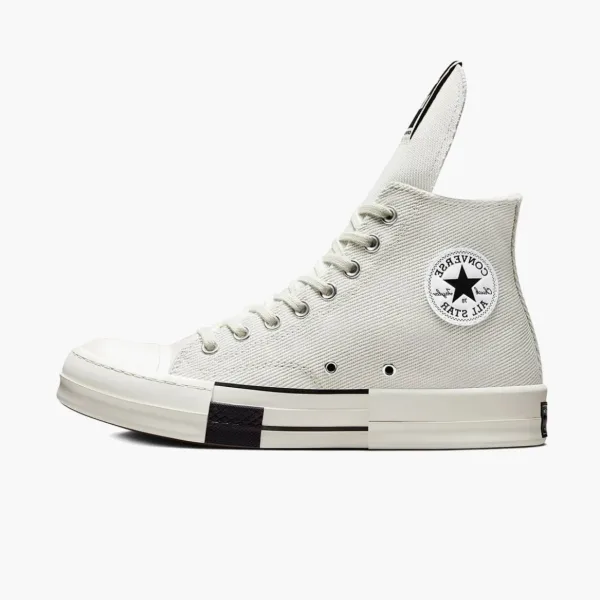 Rick Owens X Converse Drkshdw Drkstar Chuck Taylor All Star High White