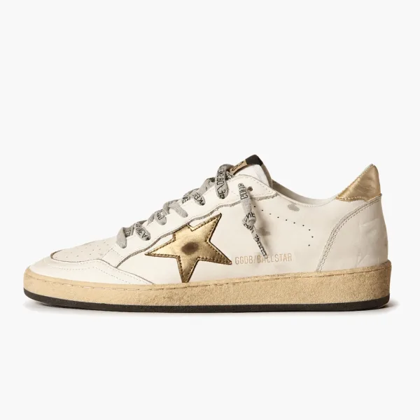 Golden Goose Ball Star WMNS White Gold