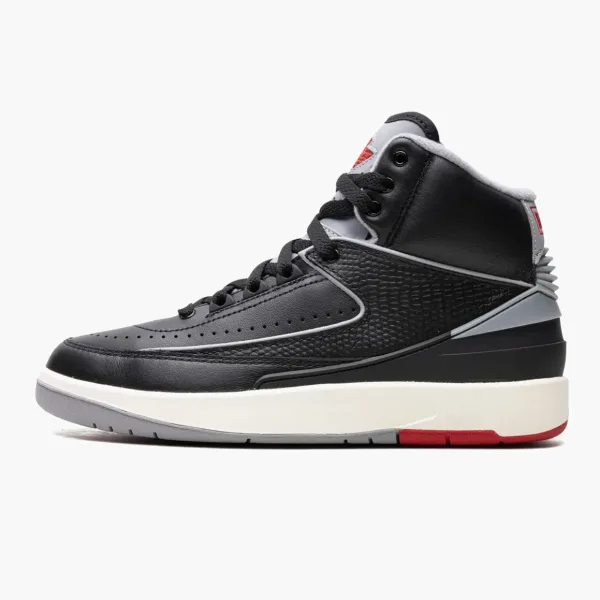 Air Jordan 2 Retro GS Black Cement