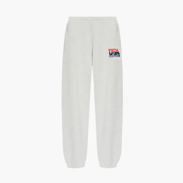 Sporty & Rich Team Usa Sweatpants Gray